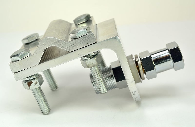 Aries CB Radio Antenna Single Groove Mirror Mount W/ SO239 Stud - Aries 30303 - Bulk - Compare to RV1 - Image 1